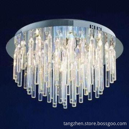 K9 Crystal stick ceiling lighting, suitable for bedroom, living and study room